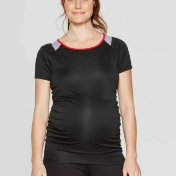 Ingrid & Isabel | Tops | Ingrid Isabel Maternity L Colorblock Tee E596 ...